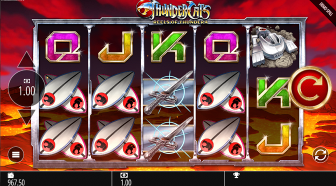 2 100922 thundercats reels of thundera spilleautomat