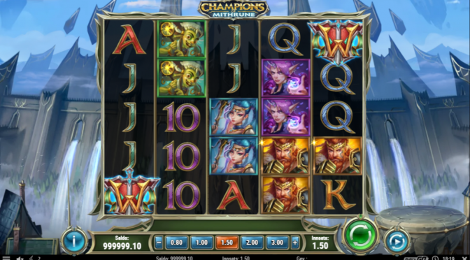 3 0209 champions of mithrune spilleautomat