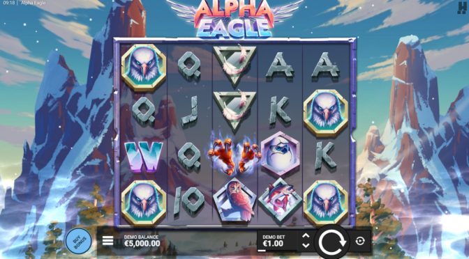 a1 101022 alpha eagle spilleautomat