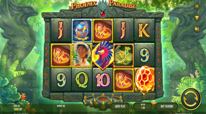 a1 111022 phoenix paradise spilleautomat