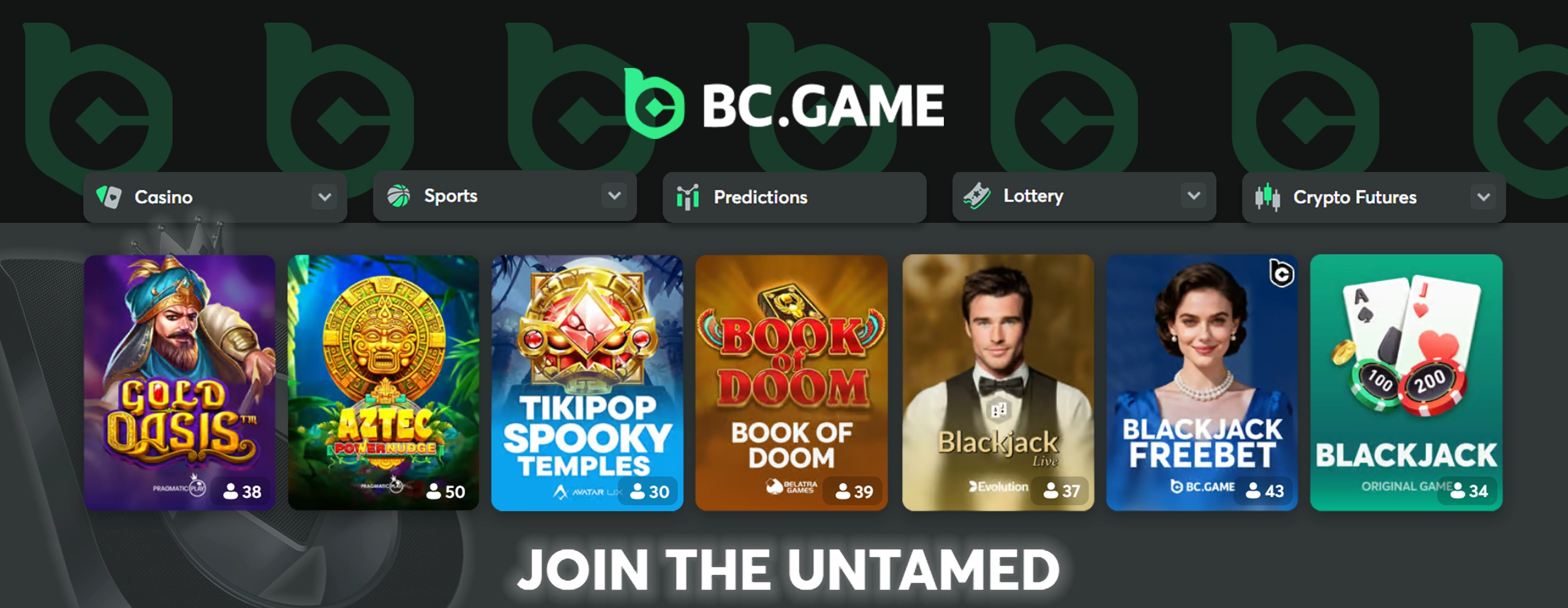 Bc Game Live casino and slots