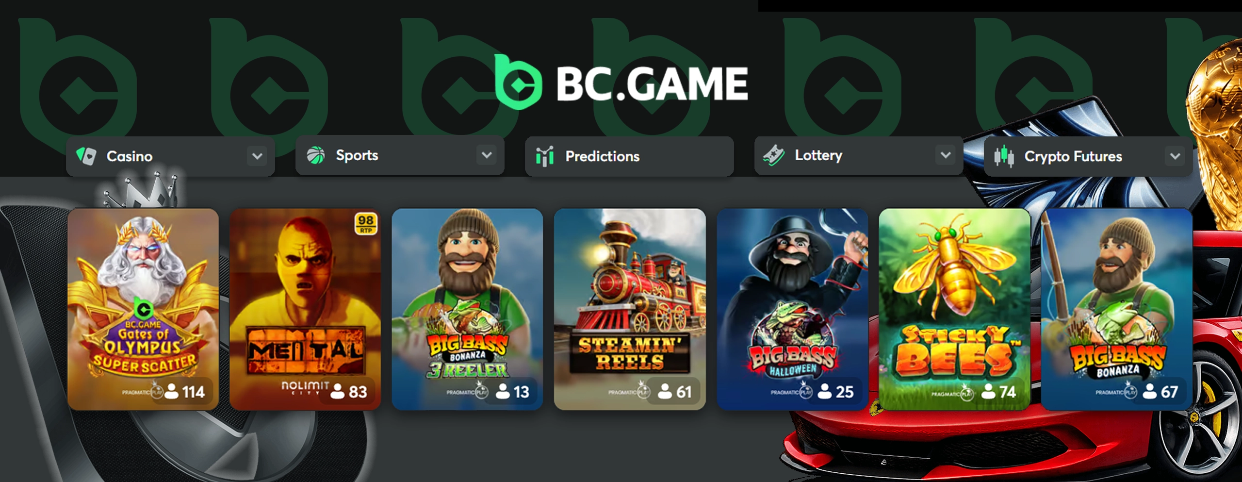 Bc Game Casino slots