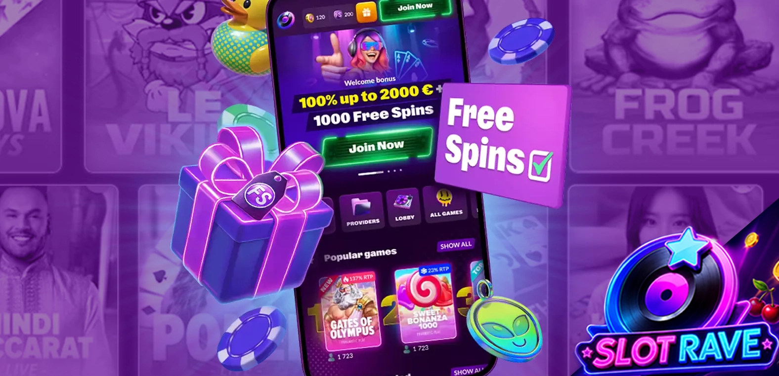 Slotrave Mobile casino