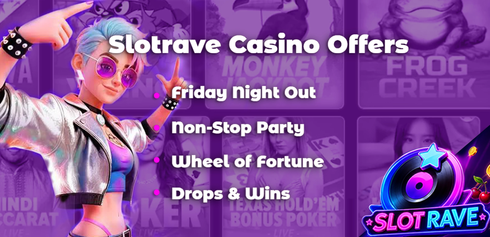Slotrave Casino Offers