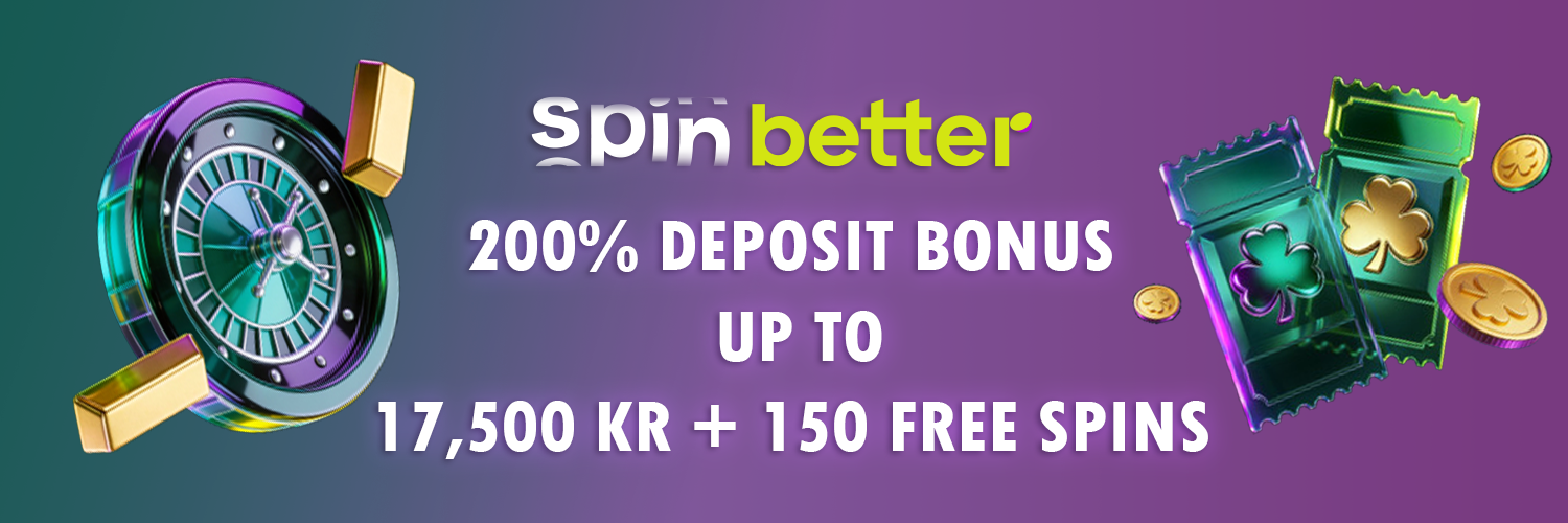 SpinBetter Casino Review - 100 % + 30 Spins - NorgesCasino.com